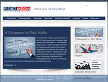 Tablet Screenshot of first-media.org